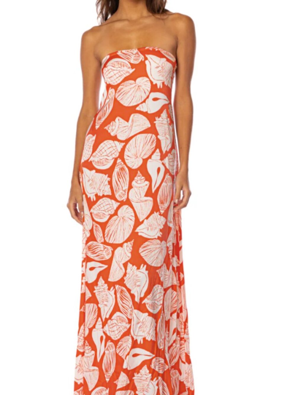 Maaji Australian Reef Crimson Long Dress Sz M